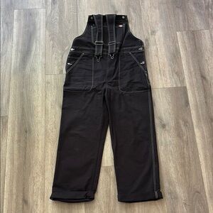 Black Men's Overalls